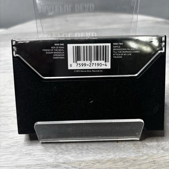 Grateful Dead American Beauty Cassette Warner Bros. Records M5 1893 Tested Vtg - Picture 2 of 3